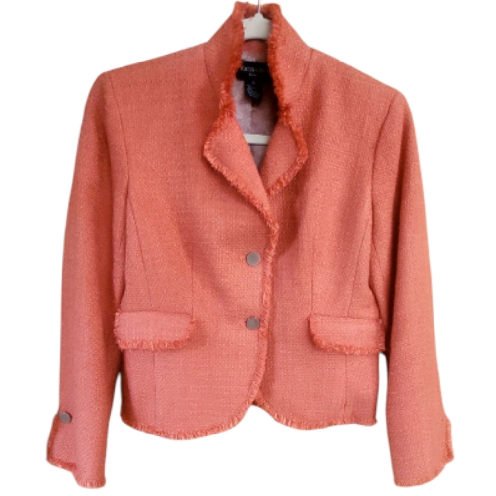 Focus 2000 Coral Blazer Size 4Pet